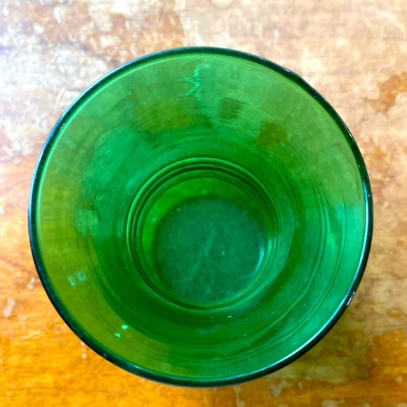 3/$15. Vintage green flower vase - Picture 2 of 3